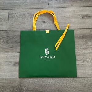 Authentic Goyard Gift Bag with Ribbon